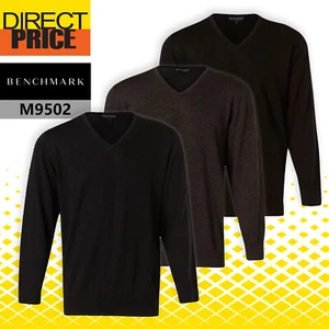 Shiny M9502 Men's V-Neck Long Sleeves Jumper,M9502 - Picture 1 of 11