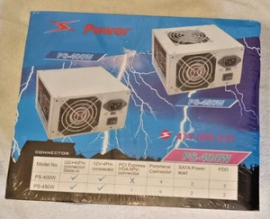 Fuente de alimentación NOS X Power PS-400W ATX versión 2.01 J01C - Imagen 1 de 8
