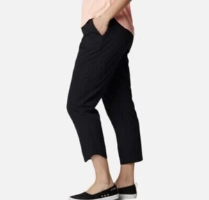 Nuovo con etichette / $45 ~ Columbia Tamiami Pull-on Capri / Nero / Large (funziona alla grande) - Foto 1 di 5