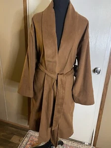 Worthington Women’s Wool Blend Tortoise Brown Belted Size M - Picture 1 of 10
