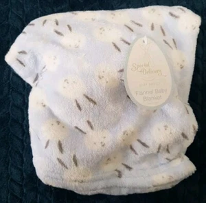 Entrega Especial Bunny Head Bunnies Estrellas Azul Polar Manta Hogar Gangas Nuevo - Imagen 1 de 5