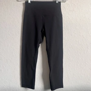 lululemon Black leggings Size 6 - Picture 1 of 6
