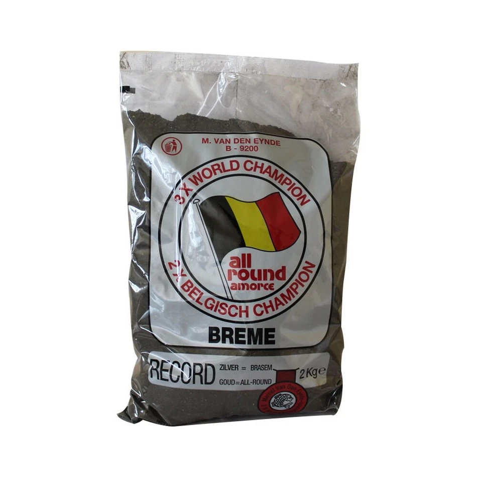2kg VAN DEN EYNDE RECORD SILVER BLACK Lockfutter Brassenfutter (8,75 EUR/kg) - Bild 1 von 1