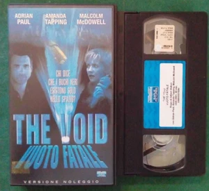 Vhs The Void Leer Fatal Film Ita Action Adrian Paul Videokassette Ex Nolo (V84) - Bild 1 von 1