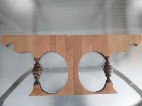 Antique Unusual Walnut Shelf Brackets Victorian Corbels 12 1/2 X 10 1/4 Ca. 1880 Cover