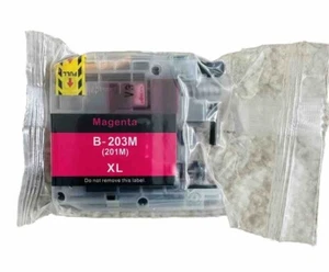 B-203M (201M) XL Magenta Ink Cartridge Replacement Printer Brother Epson HP - Picture 1 of 4