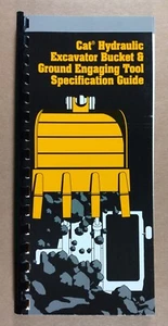 Cat Hydraulikbagger Schaufel & Bodenbefestigungswerkzeug Spezifikationshandbuch 1992 - Bild 1 von 4