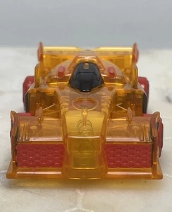 2017 Mattel Turning Mecard Kangshi Yellow Transforming Robot Toy Car SEE PICS - Picture 1 of 16
