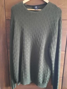 Dkny Knitted Waffle Knit Jumper ( New ) - Picture 1 of 6