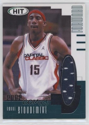 Camisetas auténticas Sage Hit 2002-03 Amare Stoudemire Amar'e #J7 novato radiocontrol Foto 1 de 2