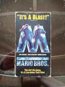 Super Mario Bros. (VHS, 1993) Bob Hoskins, Dennis Hopper, John Leguizano - Bild 1 von 9
