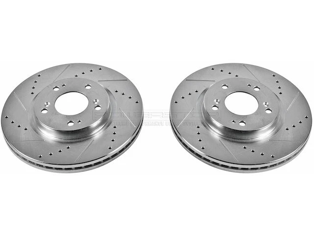 Juego de rotor de freno delantero para 04-12 Mitsubishi Eclipse Galant 3,8 L V6 FD61D5 Foto 1 de 1