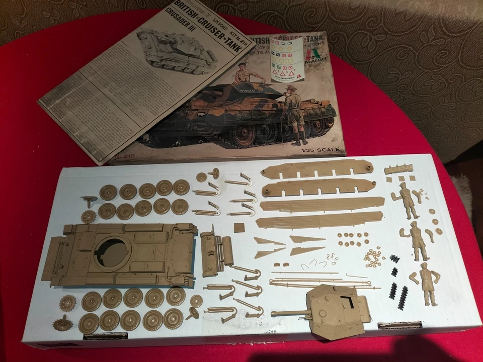 1/35 BRITISH CRUSADET MK.III TANK  - ITALERI - Immagine 1 di 4