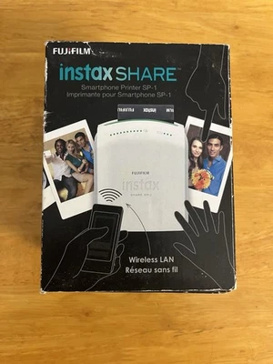 Fujifilm Instax Share SP-1 Smartphone LED Photo Printer Only - No Power Cable - Image 1 of 4