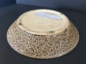 Volcanic Lava Low Bowl ~ 1980 Douglas Ferguson ~ Pigeon Forge Pottery, Tennessee - Picture 1 of 16