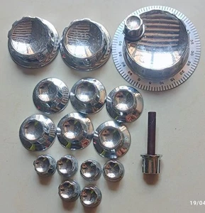 Heathkit Marauder HX-10 Original Knob Set Used We Ship Worlwide - Zdjęcie 1 z 1