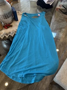 No Boundaries Blue Bathing Suit Cover Up Large - Picture 1 of 2