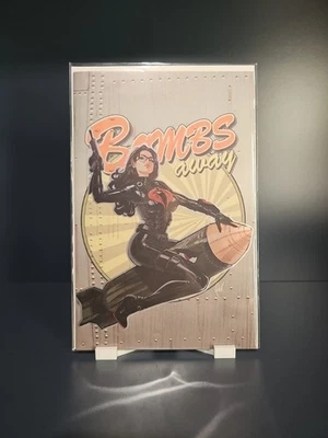 G.I. JOE #316 - BOMBSHELL FOIL - VIRGIN VARIANT - LTD 750 (Image Comics) - Image 1 of 2