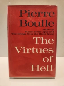 The Virtues of Hell Pierre Boulle 1974 Primera Edición HCDJ Vanguard Envío Gratis - Imagen 1 de 10