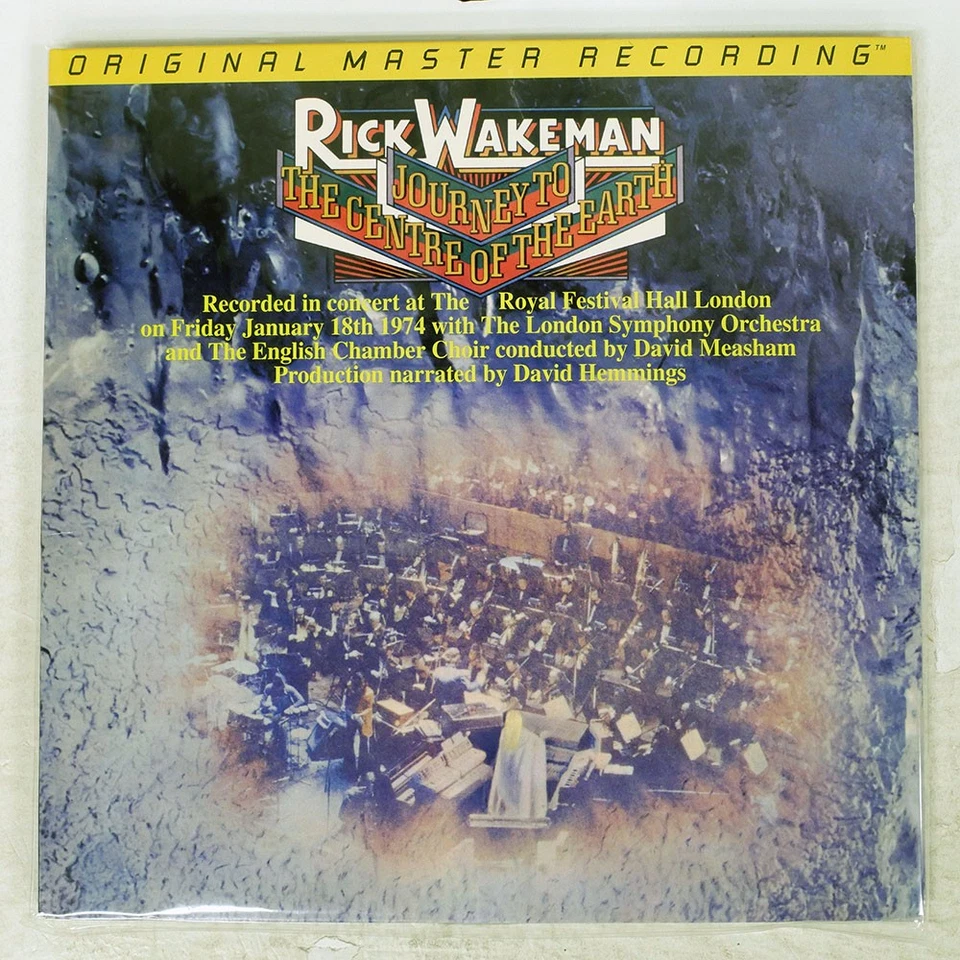RICK WAKEMAN JOURNEY TO THE CENTRE OF MOBILE FIDELITY MFSL1230 US VINYL LP - Image 1 of 1
