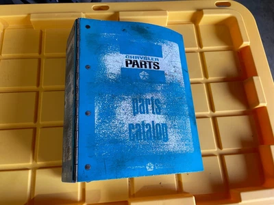 Cargador de libro de piezas Mopar 1969 corona carrocería B cuerpo A dardo Barracuda Newport Dart Foto 1 de 4
