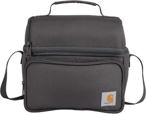 Carhartt Insulated 12 Can Two Compartment Lunch Cooler Bag Soft Shell NEW W/TAGS - Picture 1 of 11