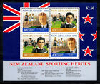 New Zealand 1990 Mi. Bl. 26 Ss 100% Mnh Children's Health: Sports Models