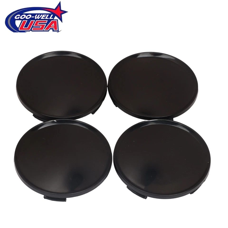 Set of 4 63mm Dia 4 Clips Whee Tyre Center Hub Caps Cover Fit for Car US - Image 1 of 4