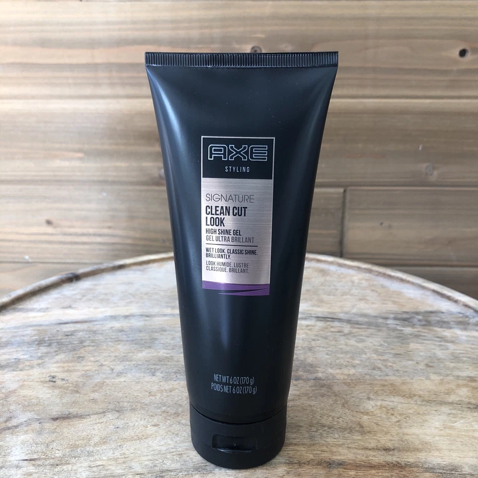 Gel de alto brillo AXE Signature Clean Cut Look, 6 oz, sujeción ligera, acabado brillante Foto 1 de 4