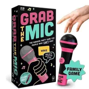 Lucky Egg Exciting Grab The Mic-The Family Karaoke Game 8+ Year Old,2-10 Players - Picture 1 of 1