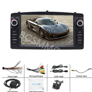 Car GPS Stereo Radio 7in Touch Screen Fit For Toyota Corolla 2003-2008 W/ Camera - Bild 1 von 13