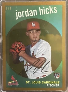 2018 Topps Archives Gold 🌈 Foil #22 Jordan Hicks 1/1 Rookie RC - Picture 1 of 1