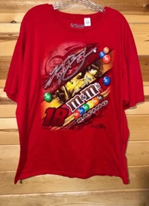 Kyle Busch NASCAR racing m&m red shirt men’s size 2XL XXL 2X - Picture 1 of 4