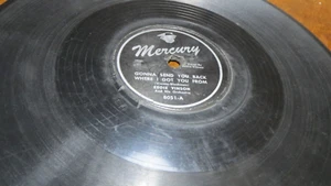 78RPM Mercury Eddie Vinson - Gonna Send You Back From/ Luxury Tax, solid play V- - Picture 1 of 5