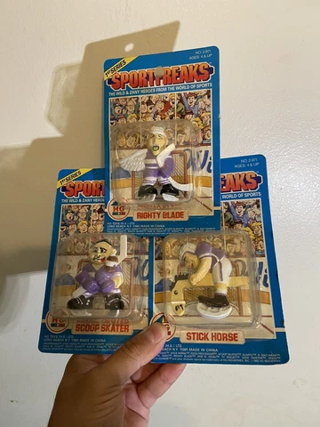 Vintage 1986 HG Toys Sport Freaks Madballs Monster Maba Lot Of 3 Cover