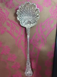 SILBER PULVERLÖFFEL 21 cm 50 Gramm Punze Krabbe - Bild 1 von 15
