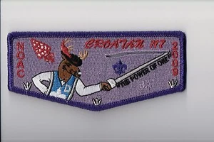 Boy Scout Patch, Croatan Lodge 117 North Carolina 2009 NOAC DELEGATE Flap, NICE! - Imagen 1 de 1