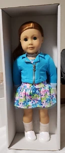 NUOVA bambola American Girl 18" Truly Me #65 pelle chiara capelli rossi occhi azzurri - Foto 1 di 9