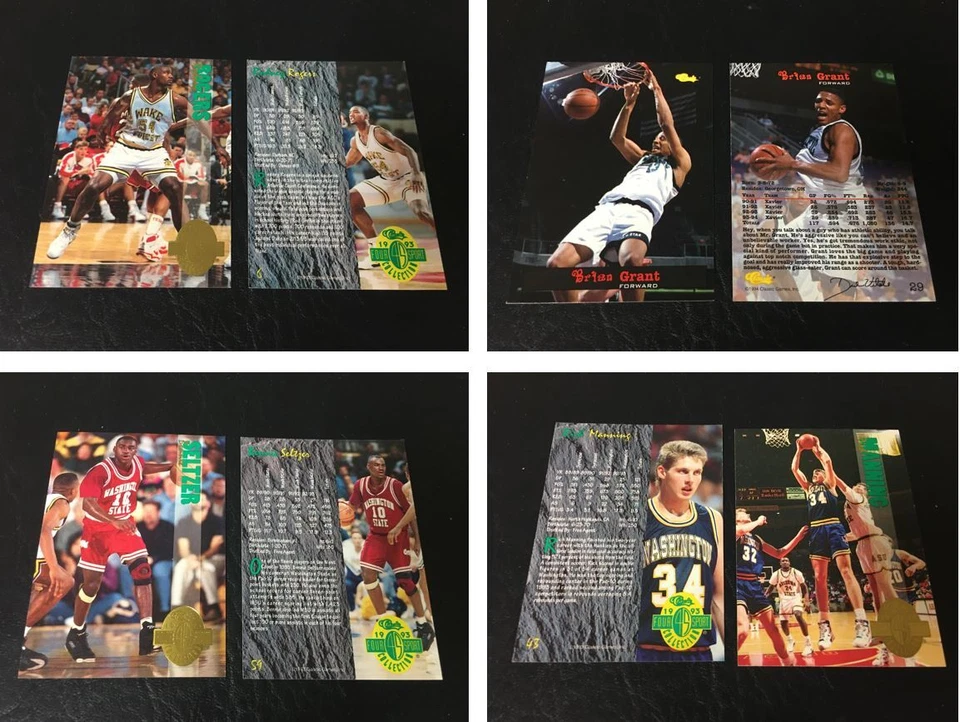 COLLEGE BASKETBALL ROOKIE CARDS 50++ 1990'S ERA SEE LIST CLASSIC SCOREBOARD - Image 1 of 1