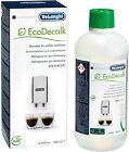 1x DeLonghi EcoDecalk 500ml Espresso Coffee Maker Machine Descaler Fluid Bottle