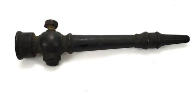 Antigua boquilla de grifo de agua de latón de bronce de 8" Foto 1 de 4