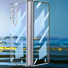 Fr Samsung Galaxy Z Fold 3 5G PC Clar Handy Hlle Schutzhlle Etui Cover Tasche