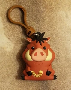 Disney's Lion King 3D Figural Bag Clip. PUMBA. Monogram. 3" - Picture 1 of 6