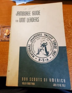 BSA Jamboree Guide for Unit Leaders 1957 copyright {ww} - Picture 1 of 2