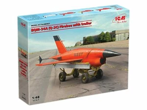 ICM 1/48 Model BQM-34A (Q2C) Firebee with Trailer #48401 - NEW - AUSSIE DISPATCH - Picture 1 of 1