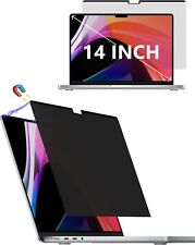 MacBook Pro 14 インチ 2022 と互換性のあるスクリーン プロテクター、磁気リムーバブル