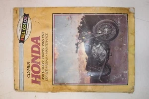 1965- 1977 CLYMER Honda 450cc / 500cc Twins Service Manual M333 - Bild 1 von 3