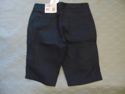 Niñas Slim Fit IZOD Uniforme Escolar Pantalones Cortos 16 Slim Azul Marino Nuevo Con Etiquetas Foto 1 de 4