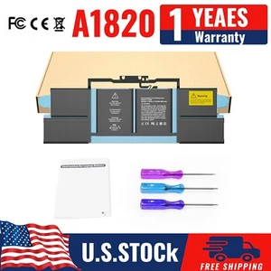 A1820 A1707 Battery For Apple MacBook Pro 15'' Late 2016 Mid 2017 EMC 3072 76Wh - Picture 1 of 12