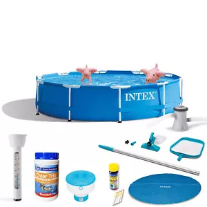 INTEX 28202GN - Metallframe Pool (305x76cm) Incl. Filter + Comprehensive - Bild 1 von 8